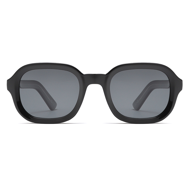 Nye polariserede solbriller med rund form til kvinder #84124