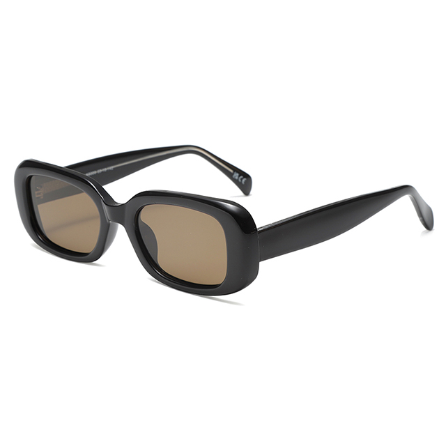 Nye polariserte solbriller i ovale form for kvinner #84126