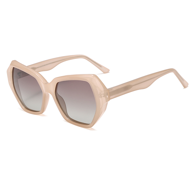 Ferdiglagde overdimensjonerte polariserte solbriller for kvinner #84110