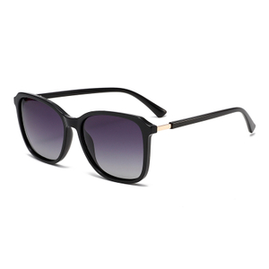 3457 Kwadratowa rama metalowa zawias TAC Polaryzowane soczewki swobodne okulary przeciwsłoneczne Unisex w stylu