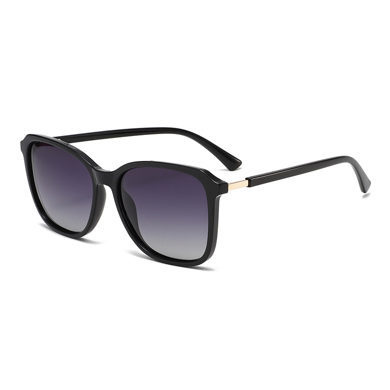 3457 Kwadratowa rama metalowa zawias TAC Polaryzowane soczewki swobodne okulary przeciwsłoneczne Unisex w stylu