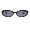 3477 Eleganckie owalne kota oka kształt ramy prywatna elegancka elegancka i stylowe okulary przeciwsłoneczne unisex