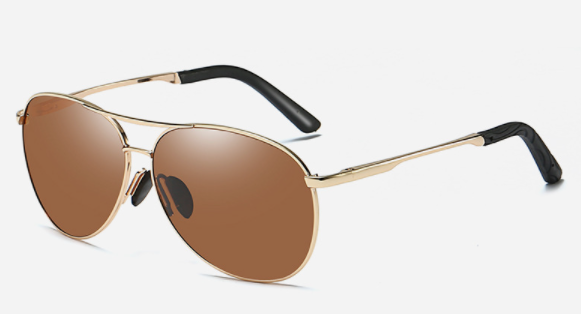 Aviator Polarized Metal Sunglasses 180880