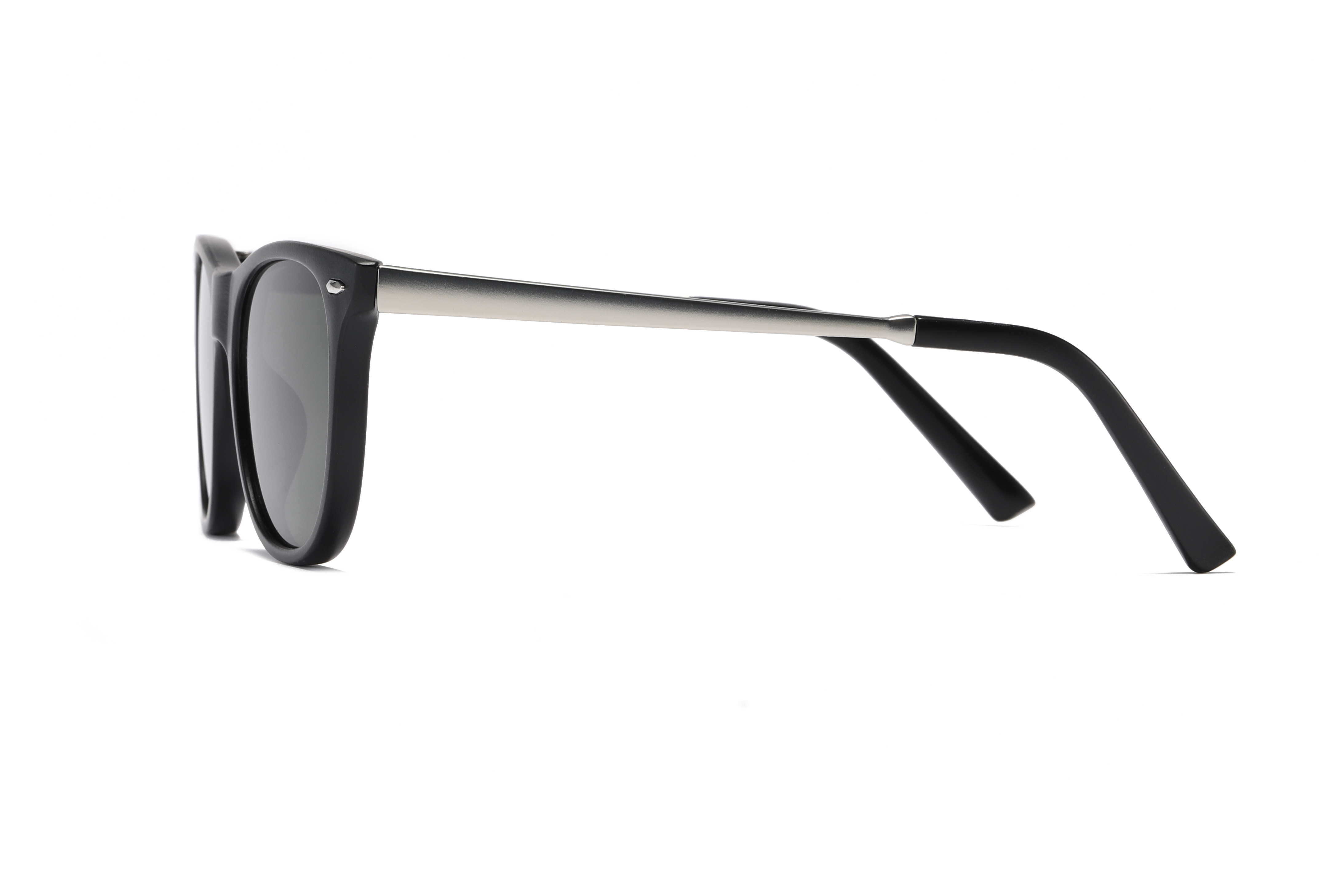 Retro Cat Eye PC&Metal Sunglasses 81235