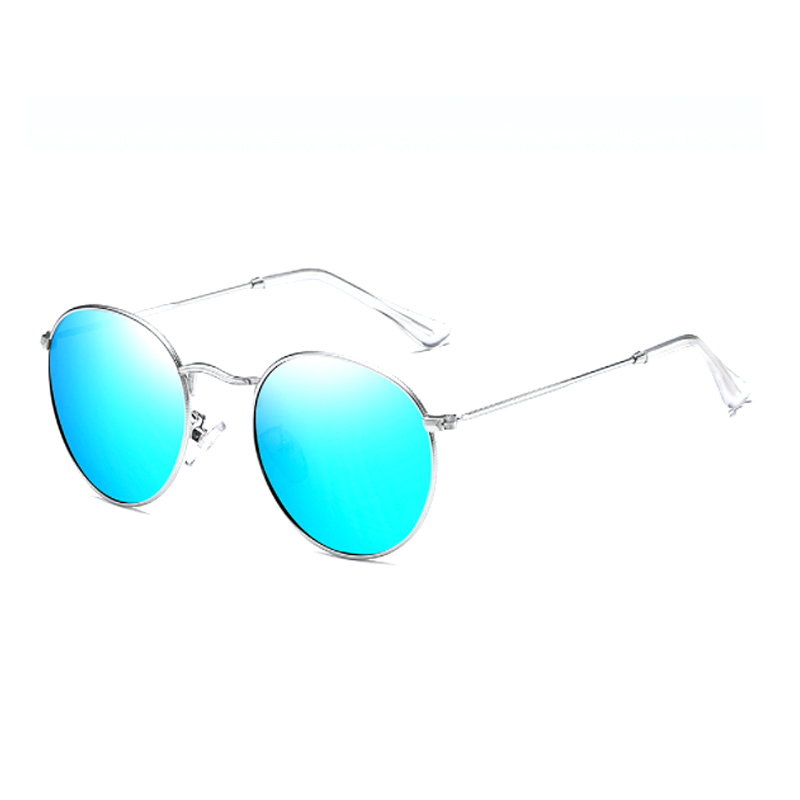 Металл туйлын линз нь unisex нарны шил # 81695