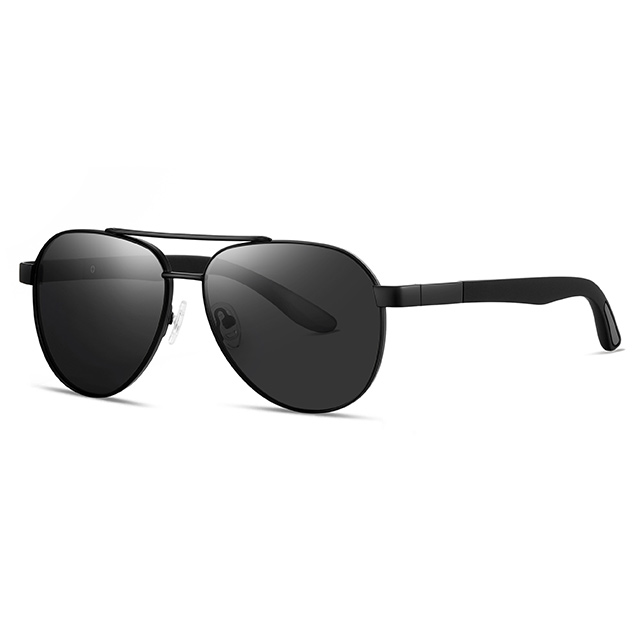 15103 Sportovní styl Aviator tvar mužů kovové brýle