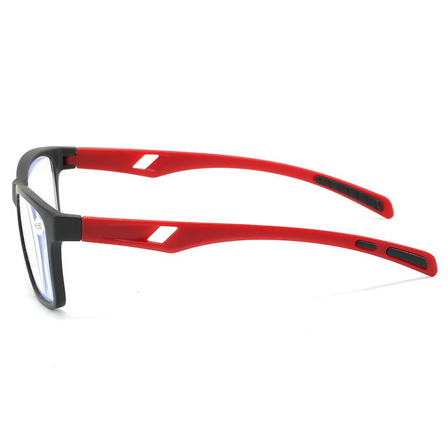3097 Geometrical Hollow Carved Design Temples Sports Reading Glasses