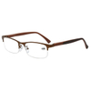 3122 Combination Material Semi Rimless Unisex Reading Glasses