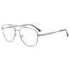 507 Double Nose Bridges Aviator Style Men Metal Optical Frames