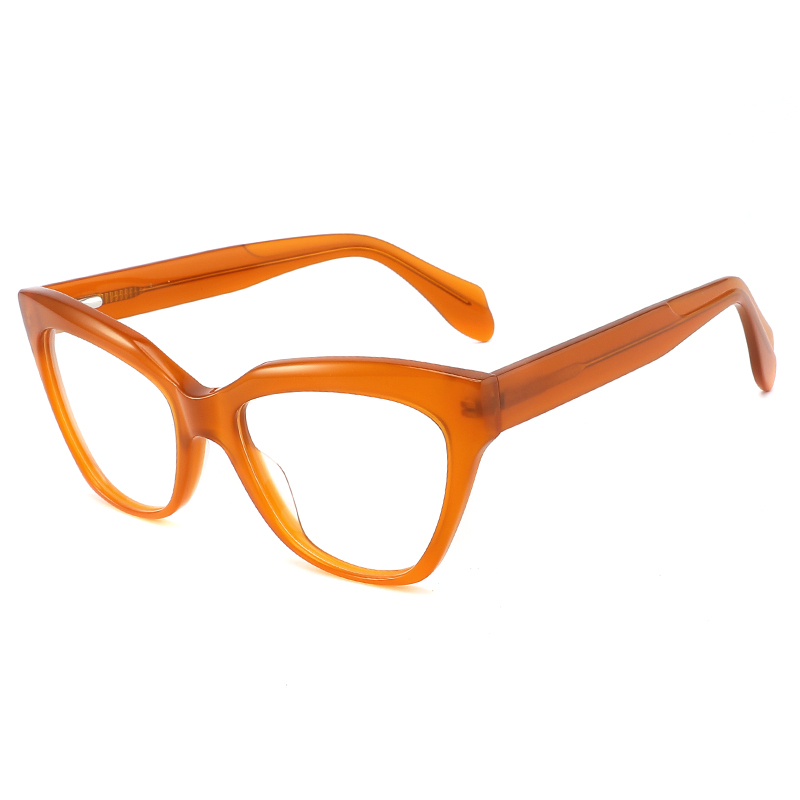 2139 Cateye Shape Spring Spring Hinge acetate အမျိုးသမီးများ optical frames များ