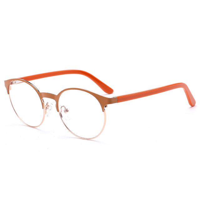 2402 6004 Spring Hinge Photochromic Metal Kids Eyeglasses