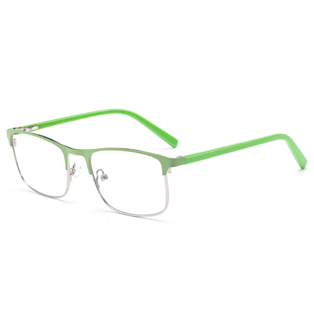 2402 6005 Spring Hinge Photochromic Metal Kids Eyeglasses