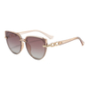 Stock TR90+Metal Polarized Women Sunglasses #81791