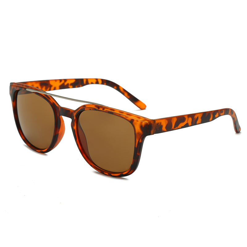 Stock Wayfarer Metal Double Nose Bridges Men/Unisex PC Polarized Sunglasses #82699