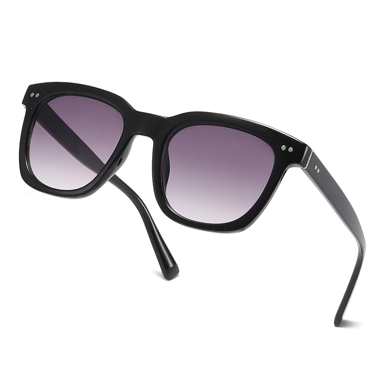Поляризованные солнцезащитные очки унисекс Wayfarer из переработанного ПК в стиле ретро #81597