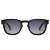 7529 Roundish Frame with Keyhole Nose Bridge Full UVA UVB Protective Sunglasses