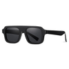32101 Horizontal Thick Bridge High Quality Unisex Acetate Sunglasses
