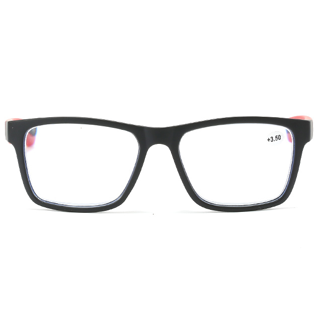 3097 Geometrical Hollow Carved Design Temples Sports Reading Glasses