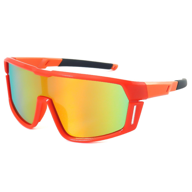 52003 UVA UVB Protection Wraparound Style Kids Sports Sunglasses