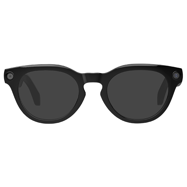 RMV03T6 Round Shaped Frame Touch Control AI Smart Glasses