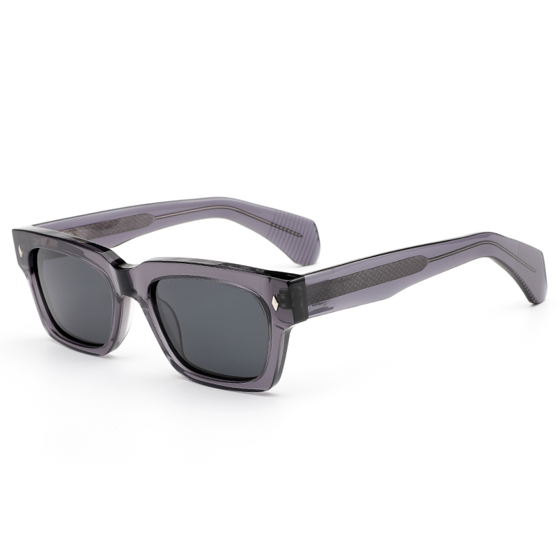 8013 Readymade Double Hinges TAC Polarized Acetate Men Sunglasses