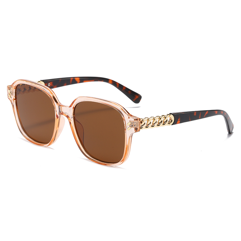 Fráma Mór Maisiú Rhinestone Sunglasses Mná Polaraithe Athchúrsáilte #81593