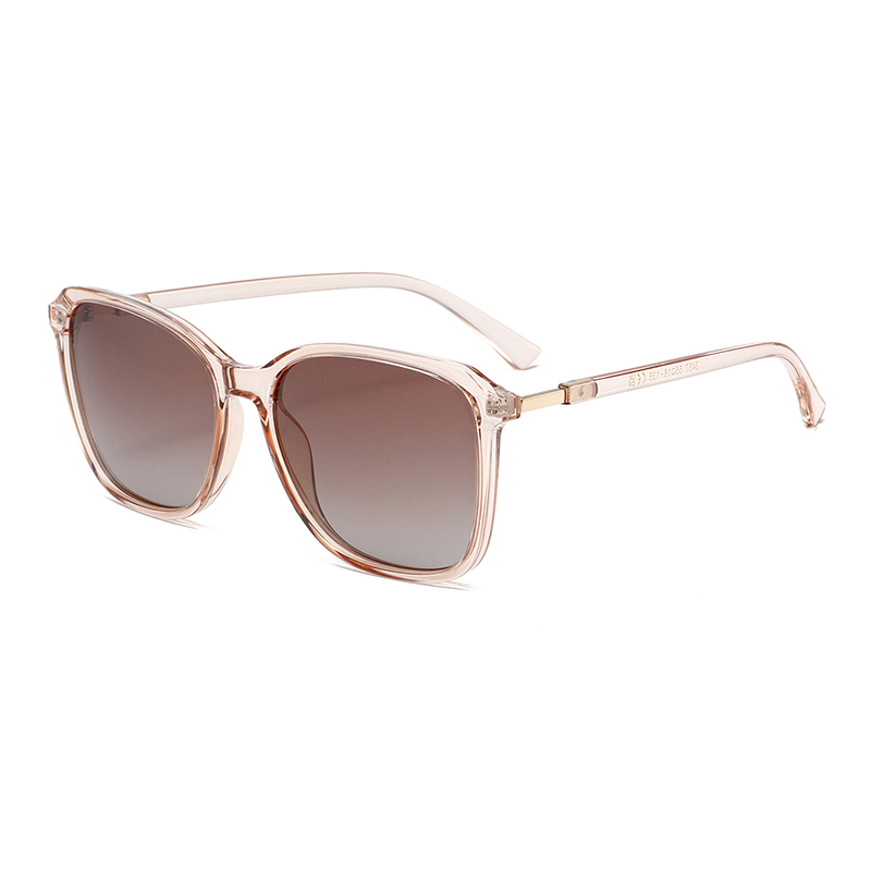 3457 Kwadratowa rama metalowa zawias TAC Polaryzowane soczewki swobodne okulary przeciwsłoneczne Unisex w stylu