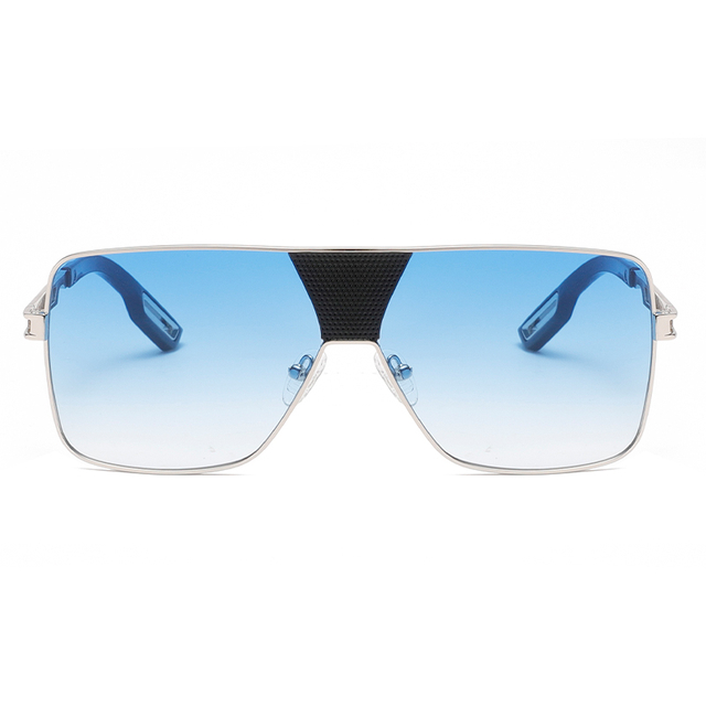 2226 Originalhersteller übergroßer Fliegerstil Metal Men Sonnenbrille