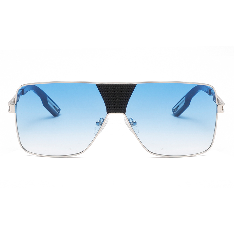2226 Originalhersteller übergroßer Fliegerstil Metal Men Sonnenbrille
