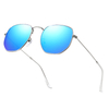 Square Shape Unisex Metal Polarized Sunglasses #81694