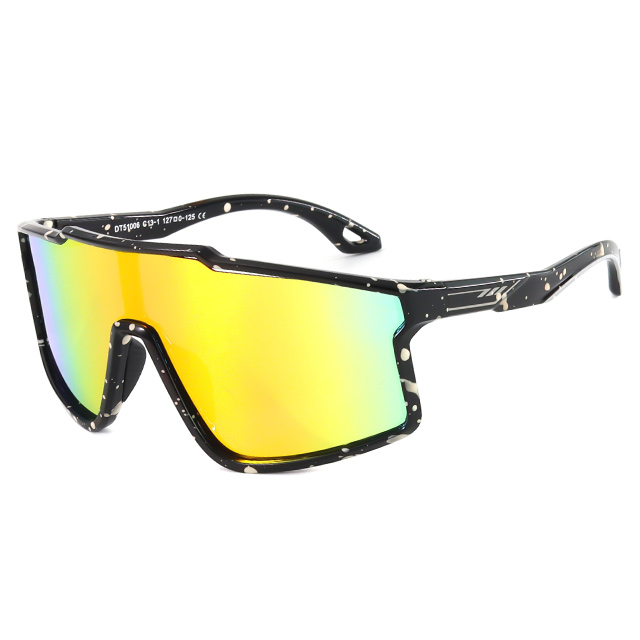 51006 Oversized TAC Polarized Lens TPEE Kids Sports Goggles