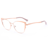 1028 Spring Hinge Photochromic Metal Women Eyeglasses