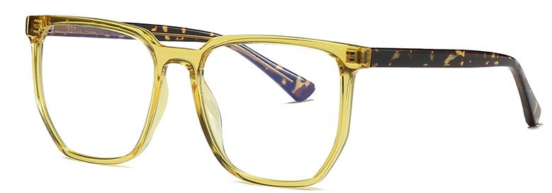 Mga Ready Goods Geometrical Square Shape TR90+CP Anti-blue Light Unisex Optical Frames #2034