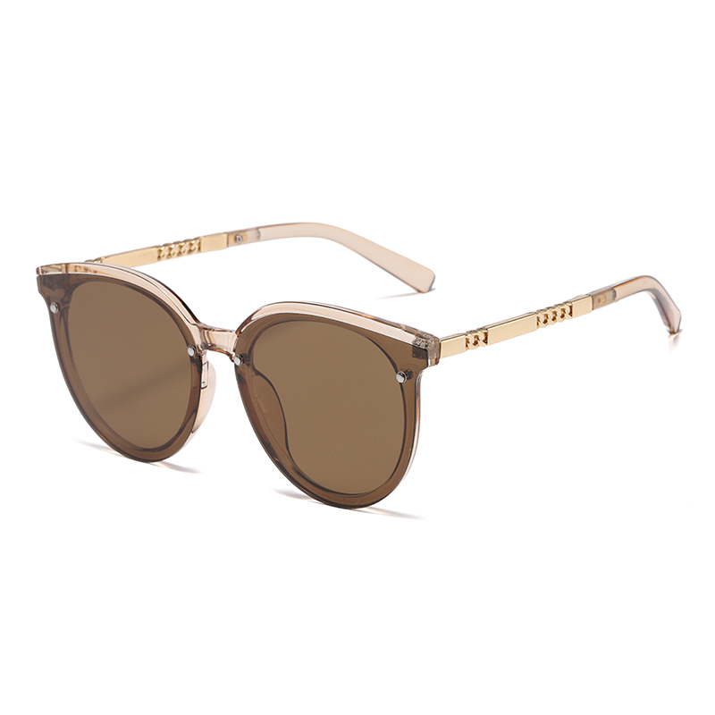 ອອກແບບຮູບຊົງຕາແມວພ້ອມອອກແບບປະດັບປະດາວັດວາອາຮາມຜູ້ຍິງ TR90 Polarized Sunglasses #81796