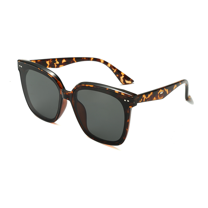 Ready Goods Wayfarer Stor størrelse Sqaure Stel PC Polarized Dame/Unisex solbriller #3326