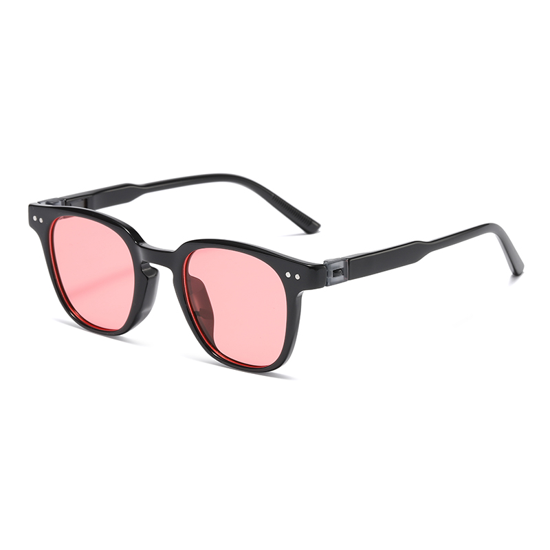 Mga Ready Goods Wayfarer Mapapalitang Clip-on na mga Templo Unisex TR90 Polarized Sunglasses #81806