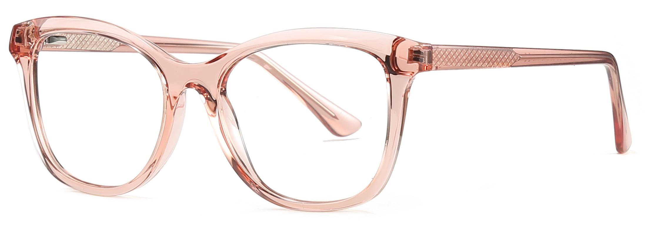 Hazır Ürünler Kedi Gözü Şekli TR90+CP Anti-mavi Işık Kadın Gözlük Çerçeveleri #2019