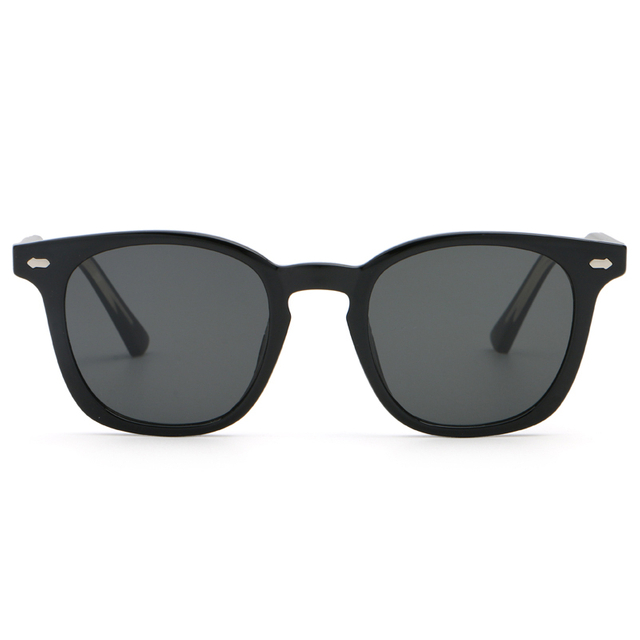 6243 Full Rim Wayfarer Style with Metal Silver Rivets UV400 Unisex Sunglasses