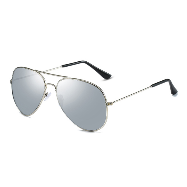 Металеві сонцезахисні окуляри-авіатори для чоловіків/жінок №3025