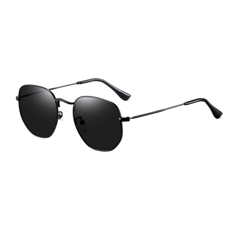 Umbo la Mraba Unisex Metal Polarized Sunglasses #81694