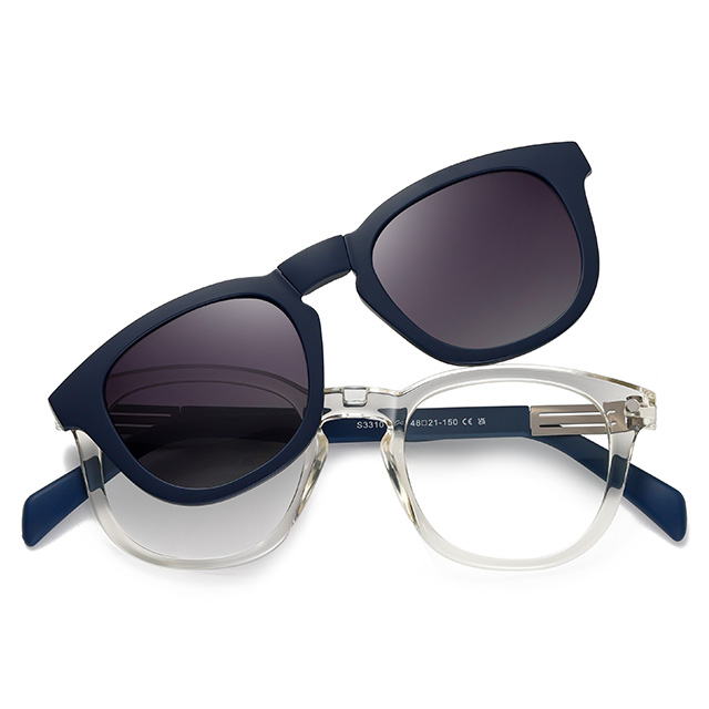 (XXXIII) CI Grilam TR90 Material Foldable Magnetic Clip in Sunglasses 