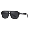 32102 occhiali da sole acetato unisex a doppio ponte.