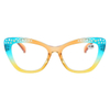 3103 Cat Eye Shaped Bright Candy Colors Women Reading Glasses