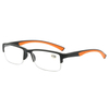3911 Anti Slip Rubber Semi Rimless Sports Reading Glasses