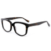 2155 Hexagonal Shaped Frames with Two Silver Rivets Thick Acetate Construction Men Optical Frames