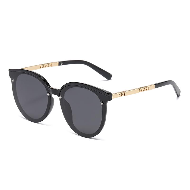 ອອກແບບຮູບຊົງຕາແມວພ້ອມອອກແບບປະດັບປະດາວັດວາອາຮາມຜູ້ຍິງ TR90 Polarized Sunglasses #81796