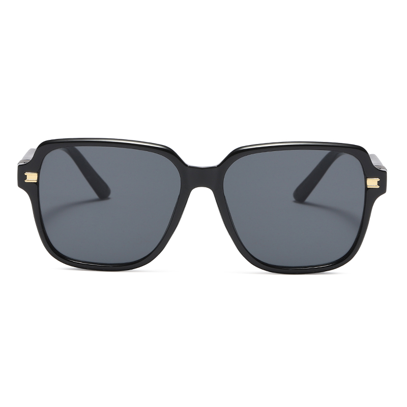 Stock Square Shape Udskiftelige templer Unisex TR90 polariserede solbriller #81807