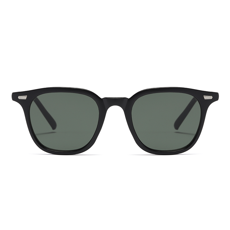 Fashion Wayfarer återvunna PC polariserade unisex solglasögon #81592