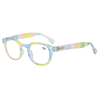 3117 Soft Touch Coating Round Shape Unisex Reading Glasses