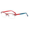 3122 Combination Material Semi Rimless Unisex Reading Glasses